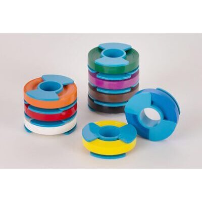 Set Instrumenten-Kennzeichnungsbänder selbstklebend, 5 Farben