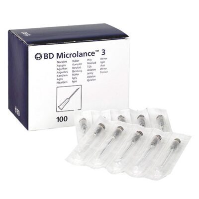 Einmalkanülen Microlance 3  Nr. 12 / schwarz, G22, 100 Stück